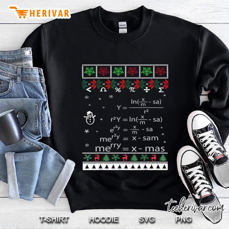 Math Equation Ugly Christmas Sweater