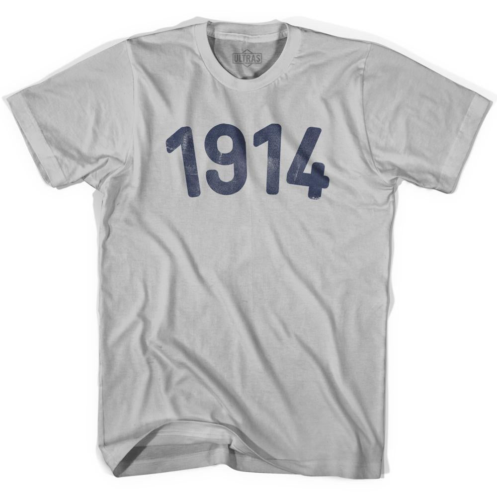 1914 Year Celebration Adult Cotton T-shirt Style003