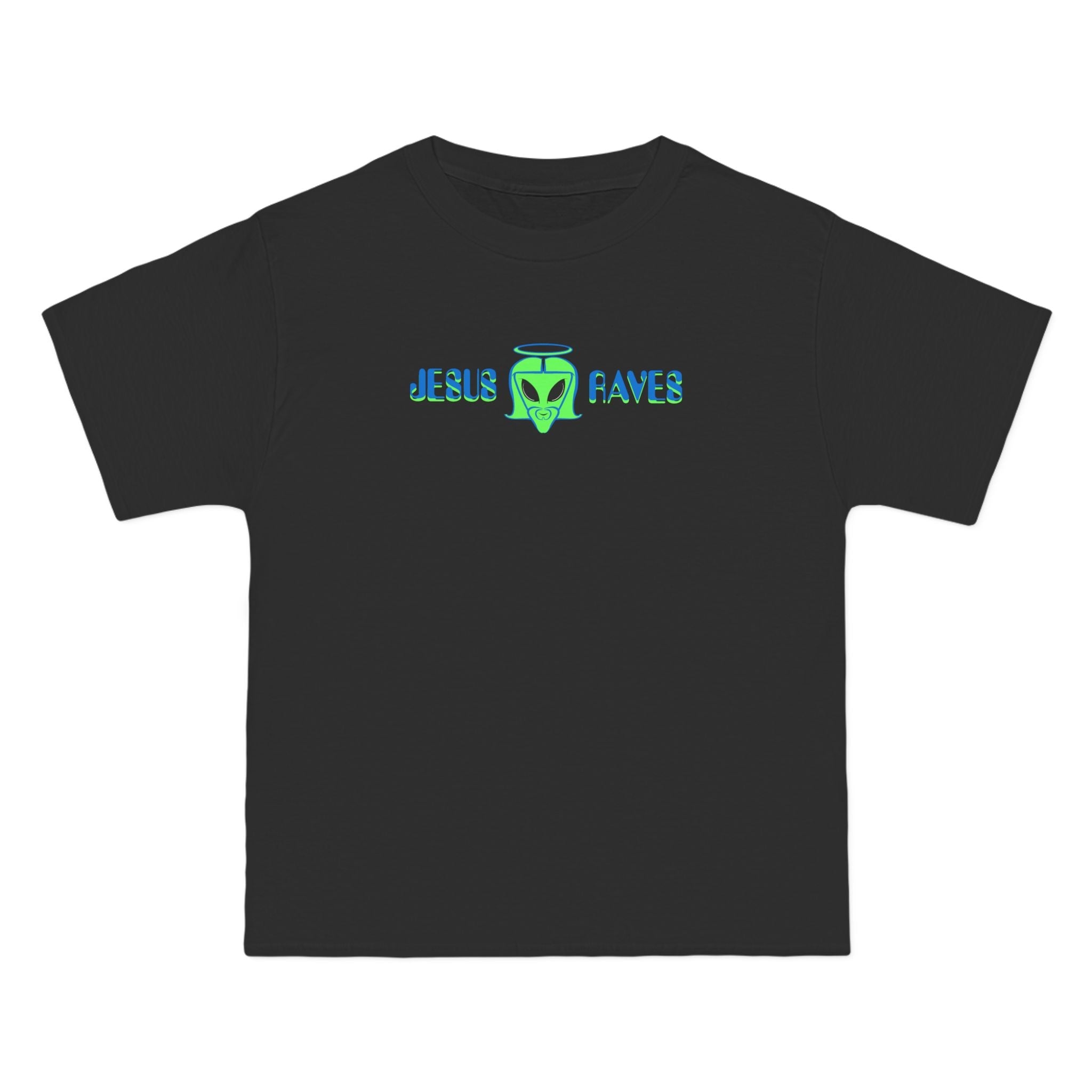Jesus Raves - Men's Heavyweight T-Shirt