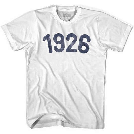 1926 Year Celebration Adult Cotton T-shirt Style004
