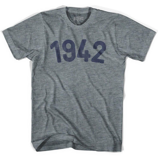 1942 Year Celebration Womens Tri-Blend T-shirt