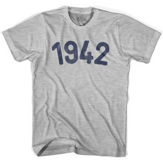 1942 Year Celebration Womens Cotton T-shirt