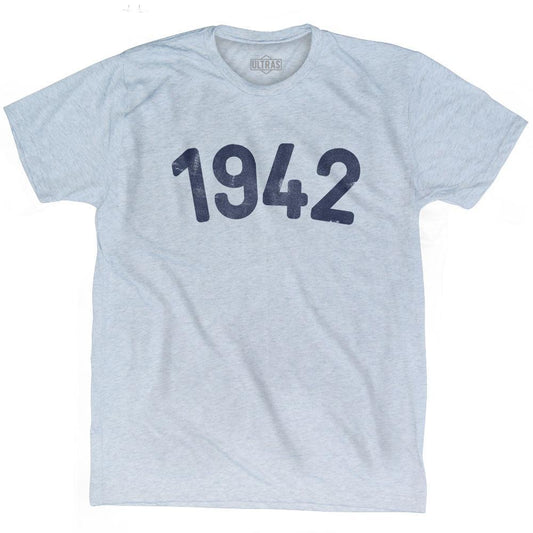 1942 Year Celebration Adult Tri-Blend T-shirt Style001