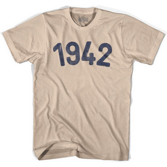 1942 Year Celebration Adult Cotton T-shirt Style002