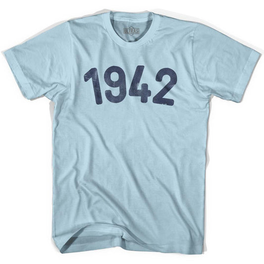 1942 Year Celebration Adult Cotton T-shirt Style001