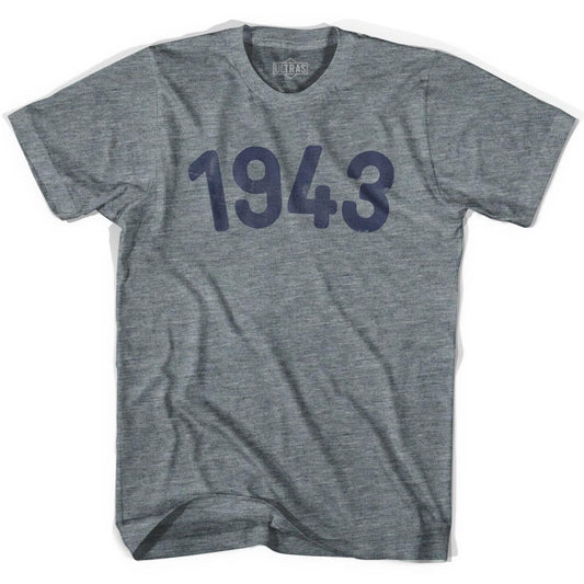 1943 Year Celebration Womens Tri-Blend T-shirt