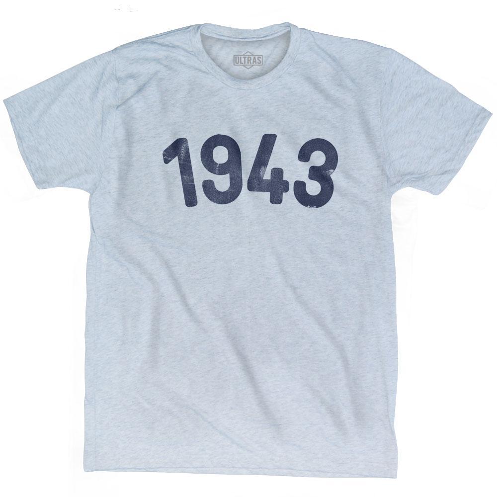 1943 Year Celebration Adult Tri-Blend T-shirt Style001