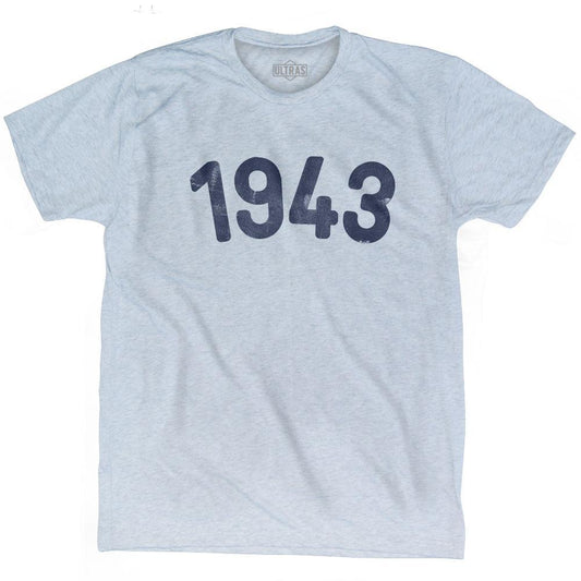 1943 Year Celebration Adult Tri-Blend T-shirt Style001