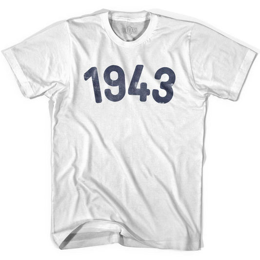 1943 Year Celebration Womens Cotton T-shirt Style001