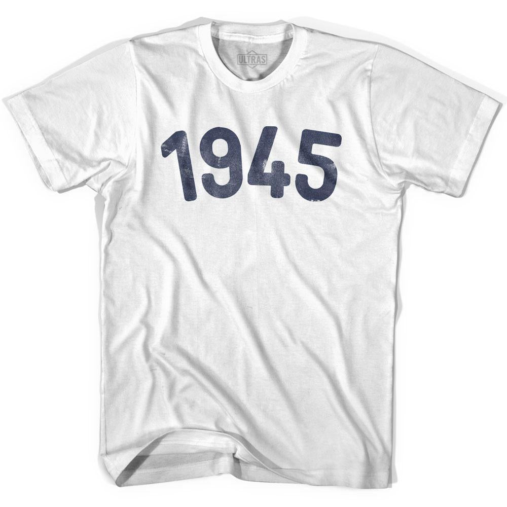 1945 Year Celebration Adult Cotton T-shirt Style004