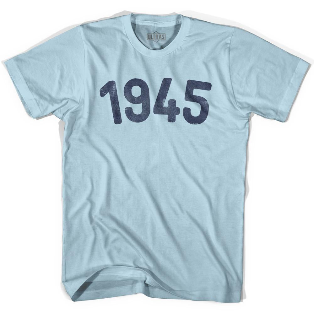 1945 Year Celebration Adult Cotton T-shirt Style001