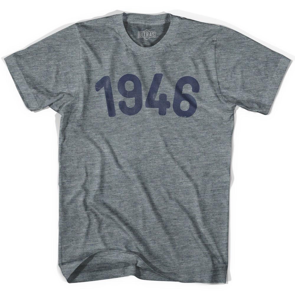 1946 Year Celebration Womens Tri-Blend T-shirt