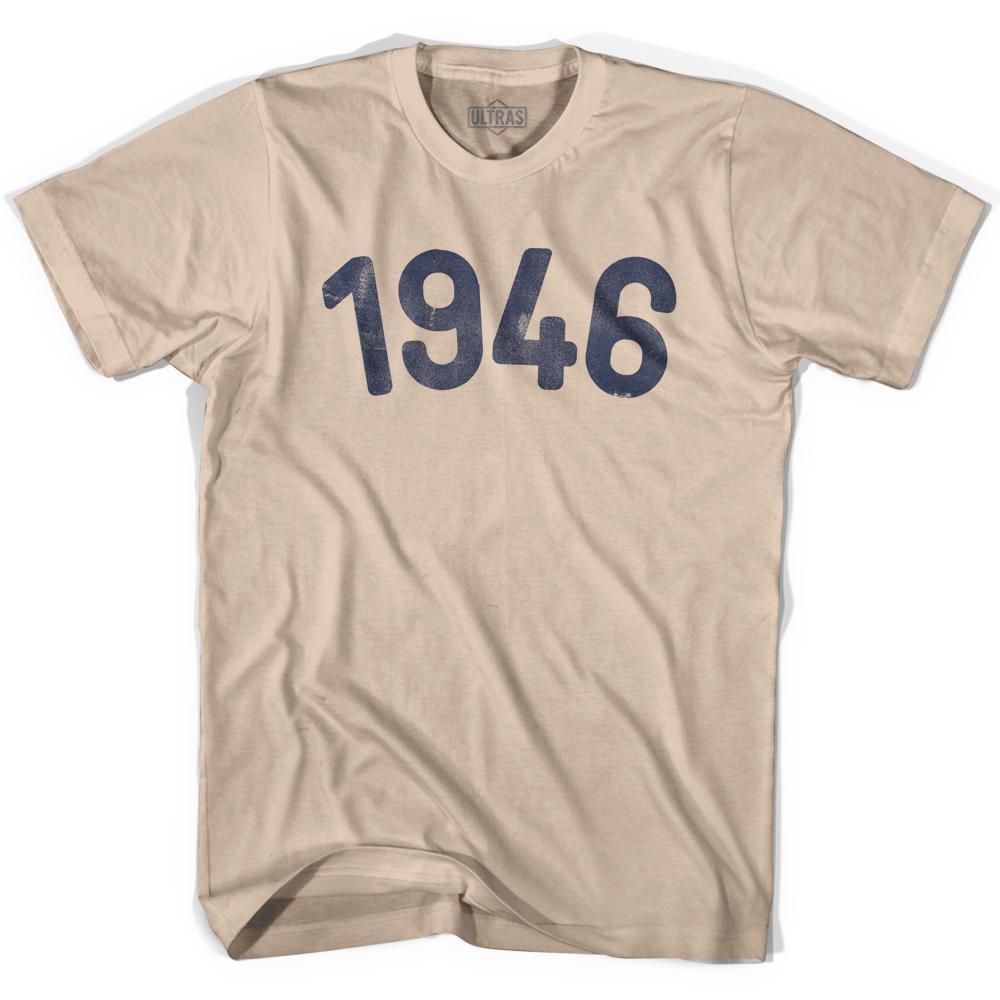 1946 Year Celebration Adult Cotton T-shirt Style002