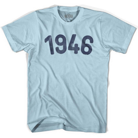 1946 Year Celebration Adult Cotton T-shirt Style001