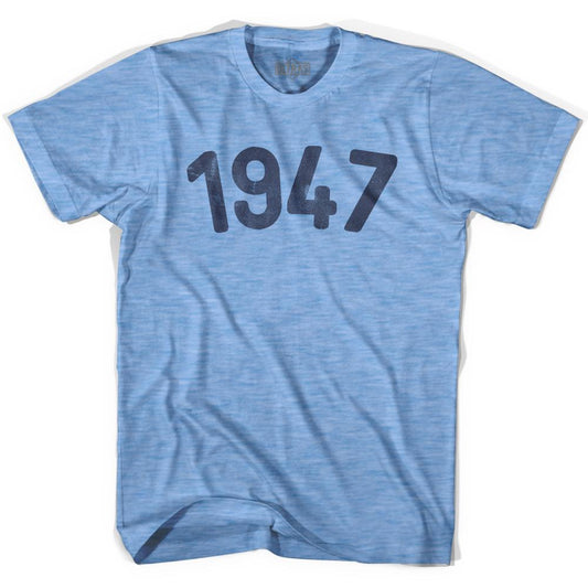 1947 Year Celebration Adult Tri-Blend T-shirt