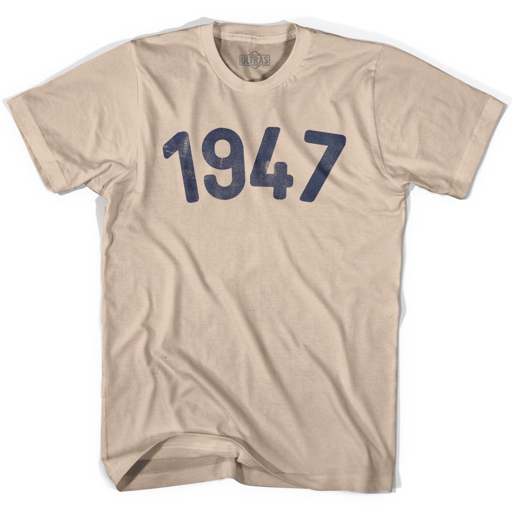 1947 Year Celebration Adult Cotton T-shirt Style002