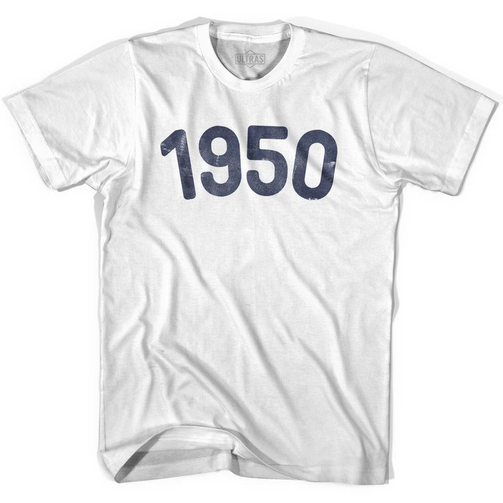 1950 Year Celebration Adult Cotton T-shirt Style004