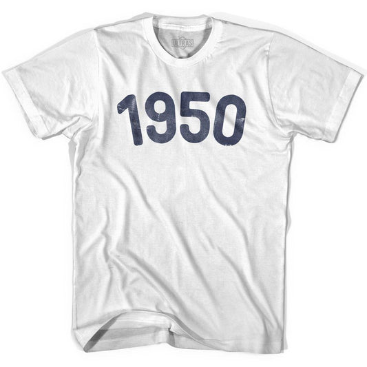 1950 Year Celebration Adult Cotton T-shirt Style004