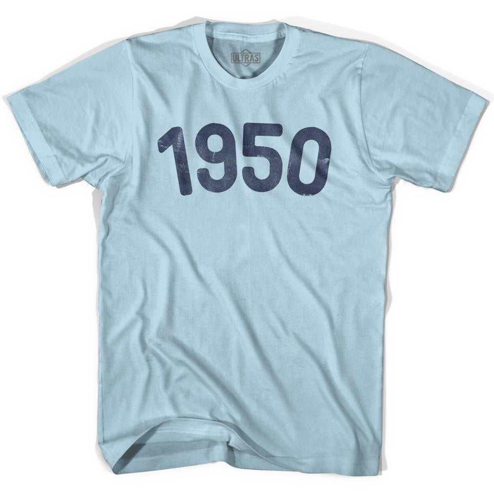 1950 Year Celebration Adult Cotton T-shirt Style001
