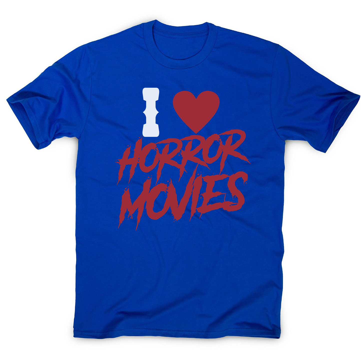 I love horror movies men's t-shirt
