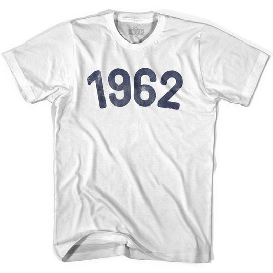 1962 Year Celebration Womens Cotton T-shirt Style001