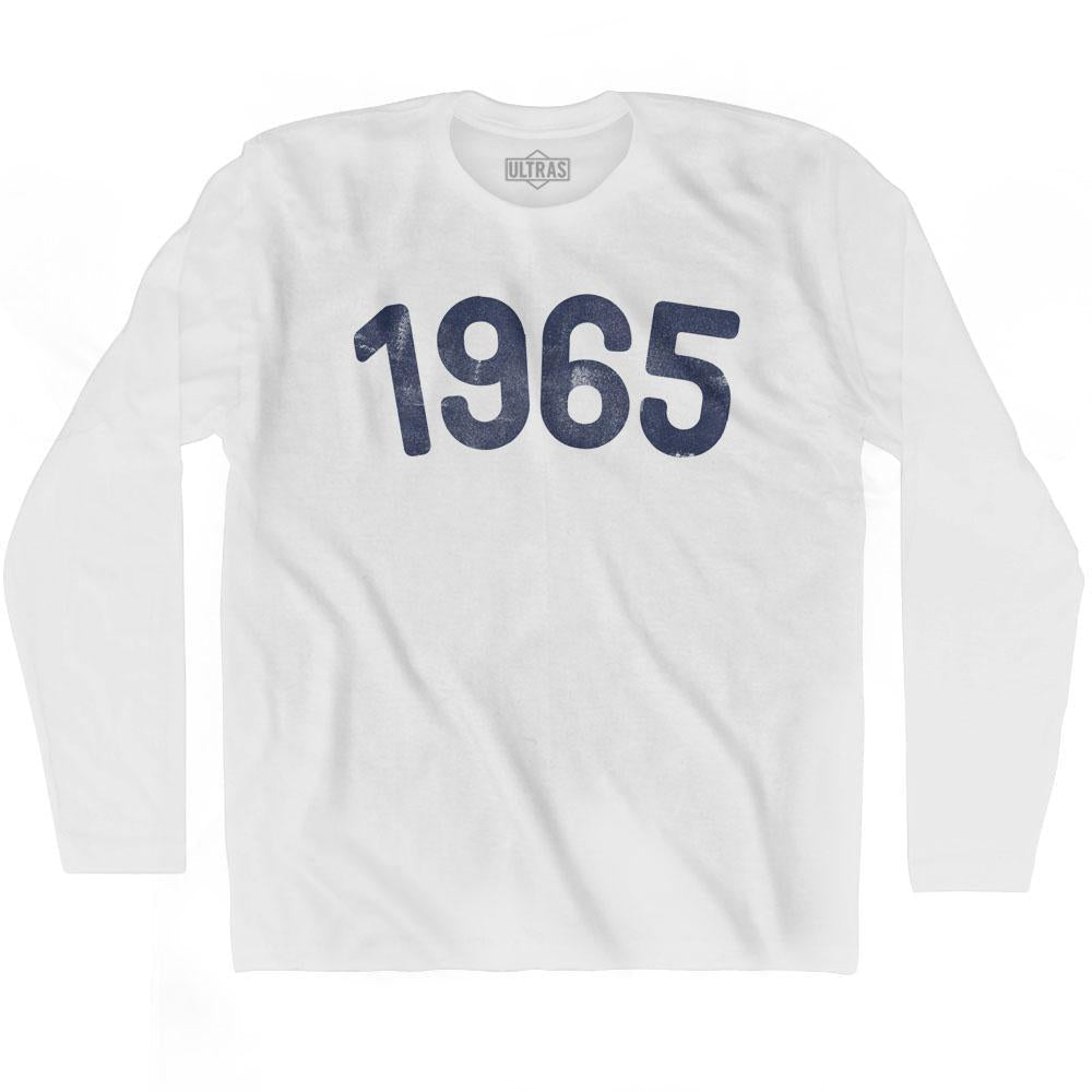 1965 Year Celebration Adult Cotton Long Sleeve T-shirt Style001