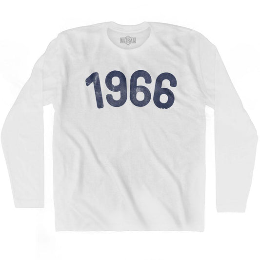 1966 Year Celebration Adult Cotton Long Sleeve T-shirt Style001