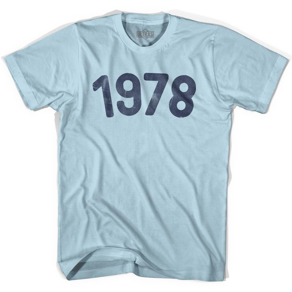 1978 Year Celebration Adult Cotton T-shirt Style001