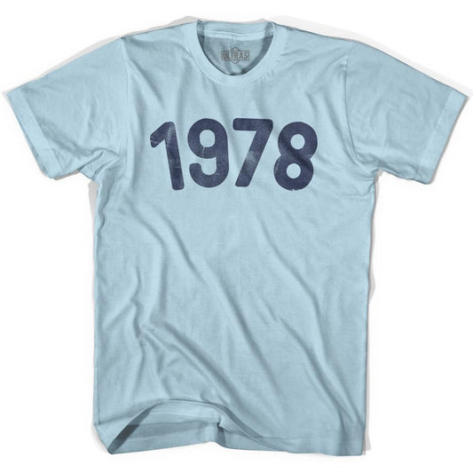 1978 Year Celebration Adult Cotton T-shirt Style001