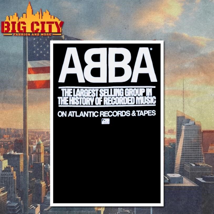1979 Abba Atlantic Records Promo Shirt
