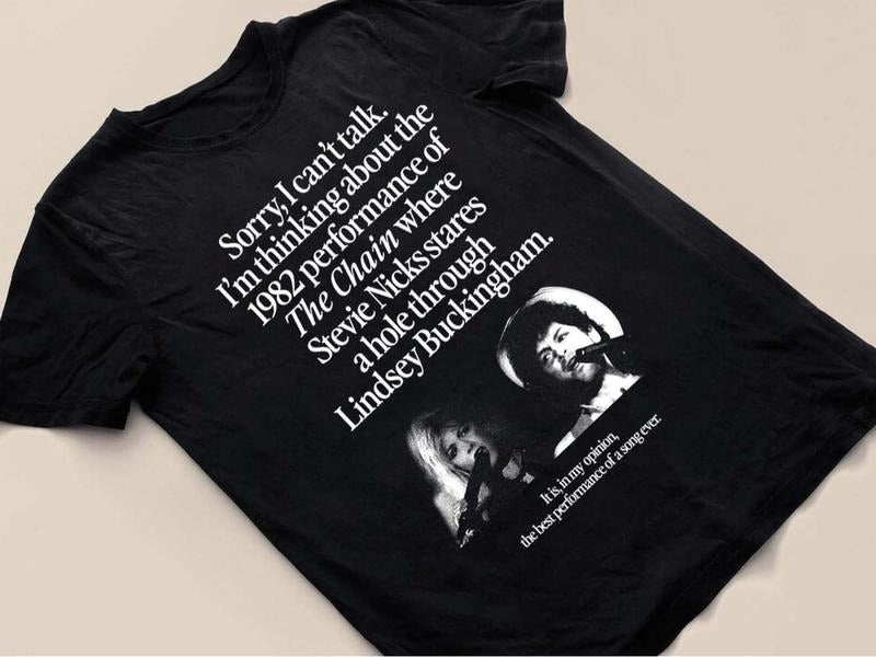 1982 The Chain Lindsey Stevie Nicks Shirt, The Chain Performance Shirt Hoodie, Sweatshirt | UrbanDripWear.com