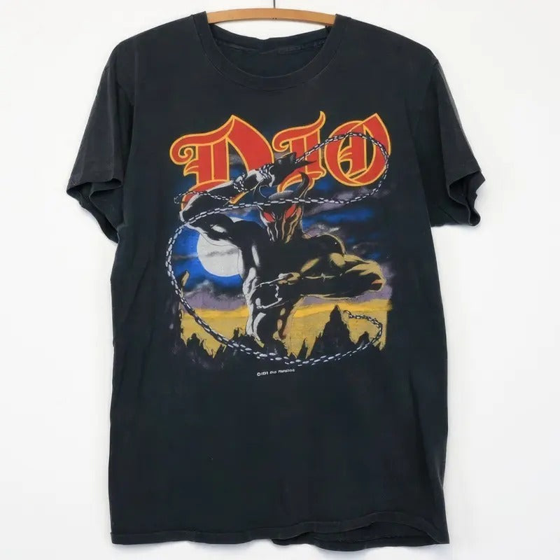 1984 DIO Last in Line World Tour T-Shirt Collection - Available in All Sizes ! Hoodie, Sweatshirt | UrbanDripWear.com
