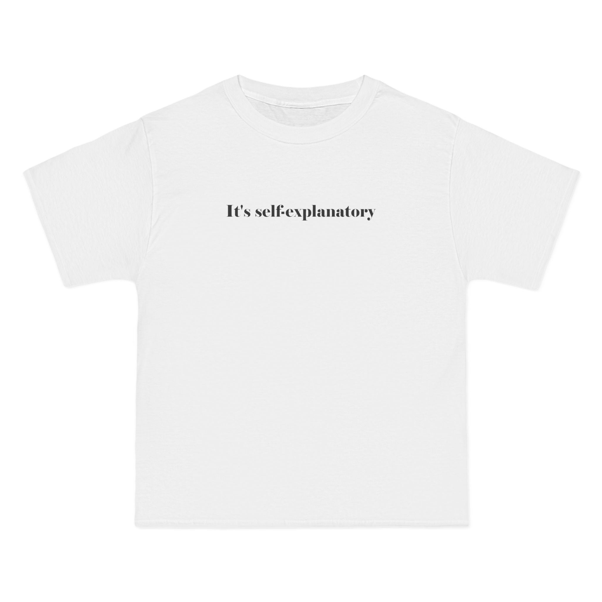 It's Self-Explanatory - Men's Heavyweight T-Shirt