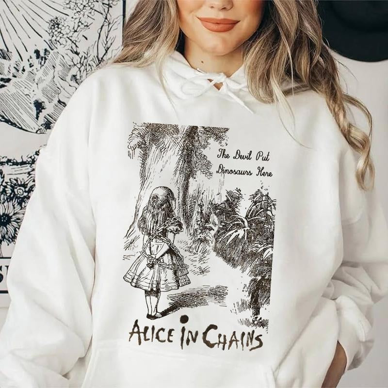 1990 The Chains Shirt, Grunge Legend, Vintage Band T Shirt, Unisex Sweater Pullover Tee Hoodie, Sweatshirt