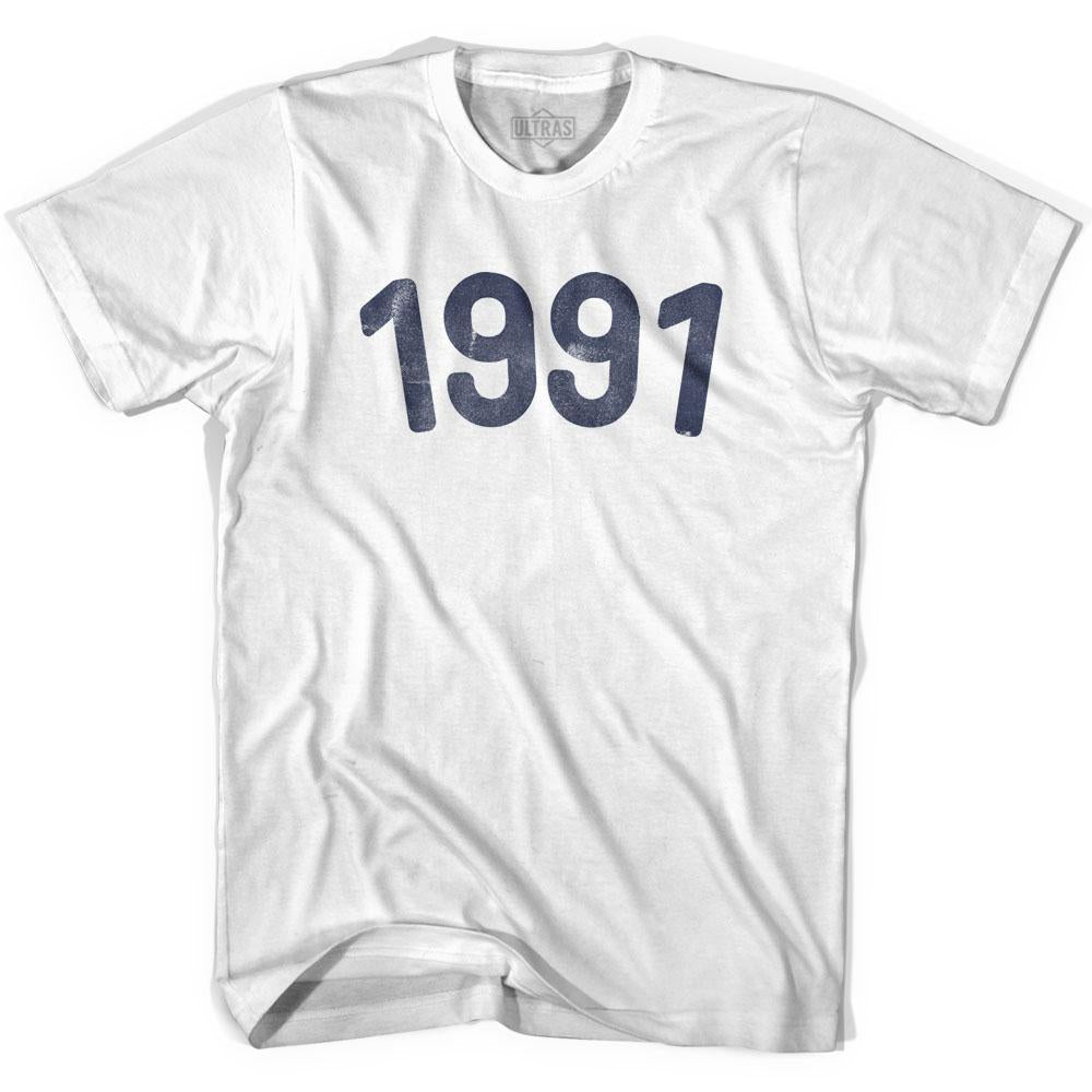 1991 Year Celebration Adult Cotton T-shirt Style004