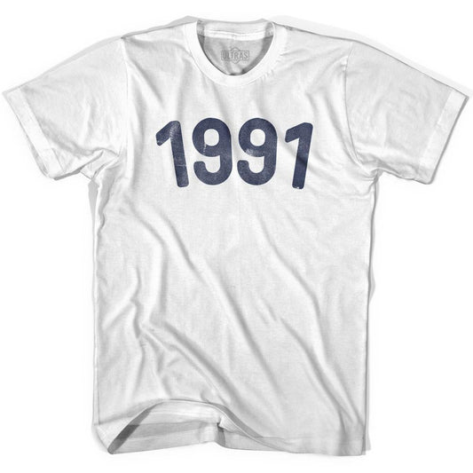 1991 Year Celebration Adult Cotton T-shirt Style004