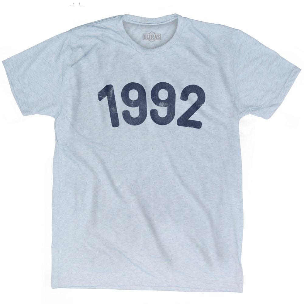 1992 Year Celebration Adult Tri-Blend T-shirt Style001
