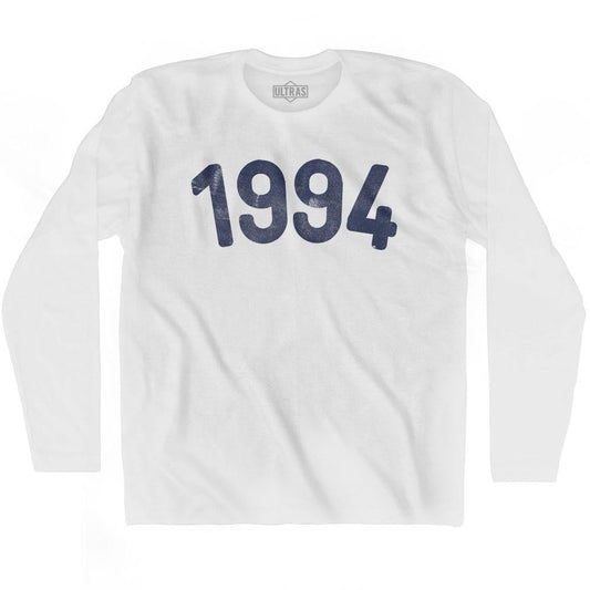 1994 Year Celebration Adult Cotton Long Sleeve T-shirt Style001