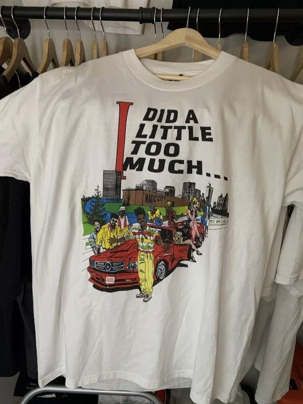 1995 Atlanta Freaknik T shirt Freaknik Menswear Top Underwear Man Tropical Human T-Shirt Crewneck Round Neck Shortsleeve...