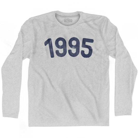 1995 Year Celebration Adult Cotton Long Sleeve T-shirt