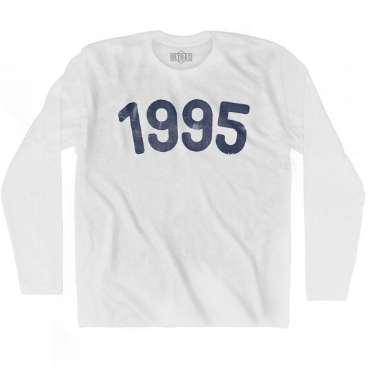 1995 Year Celebration Adult Cotton Long Sleeve T-shirt Style001
