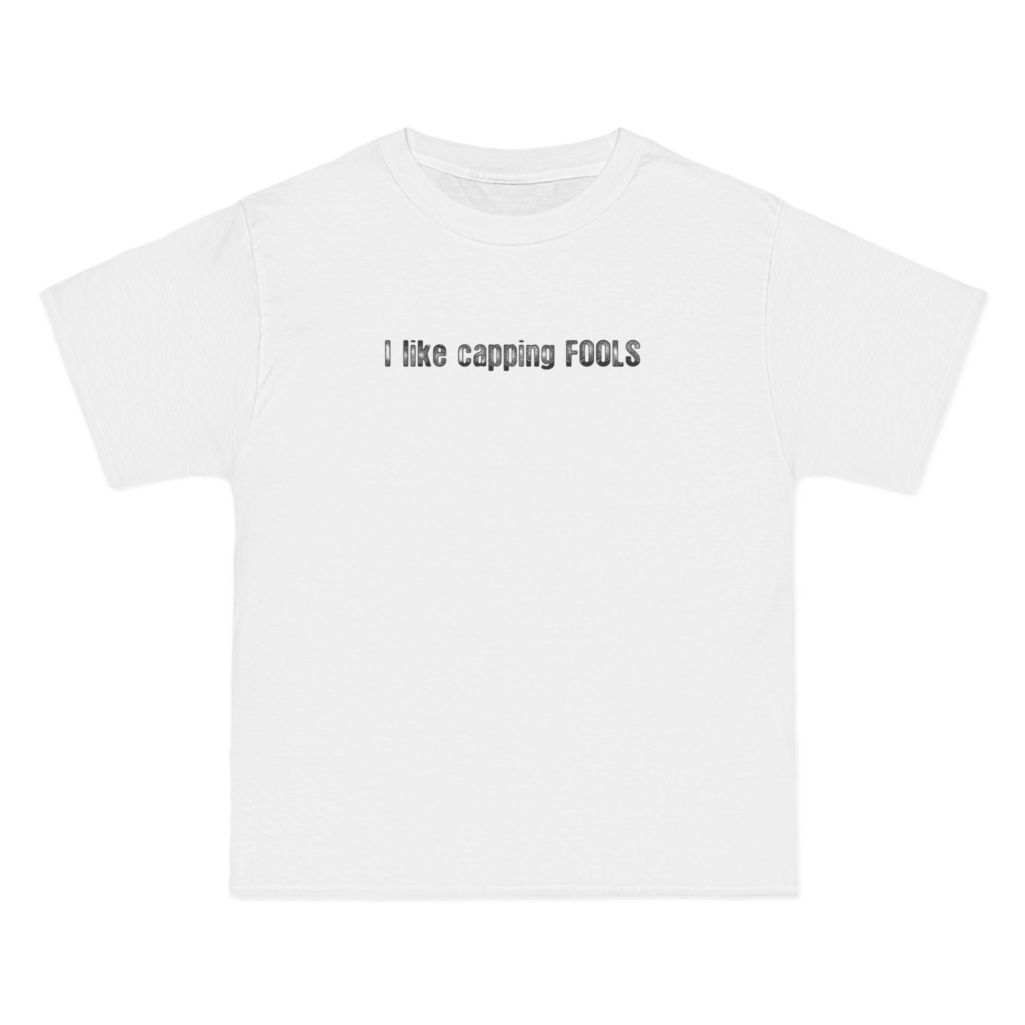 I Like Capping Fools - Men's Heavyweight T-Shirt