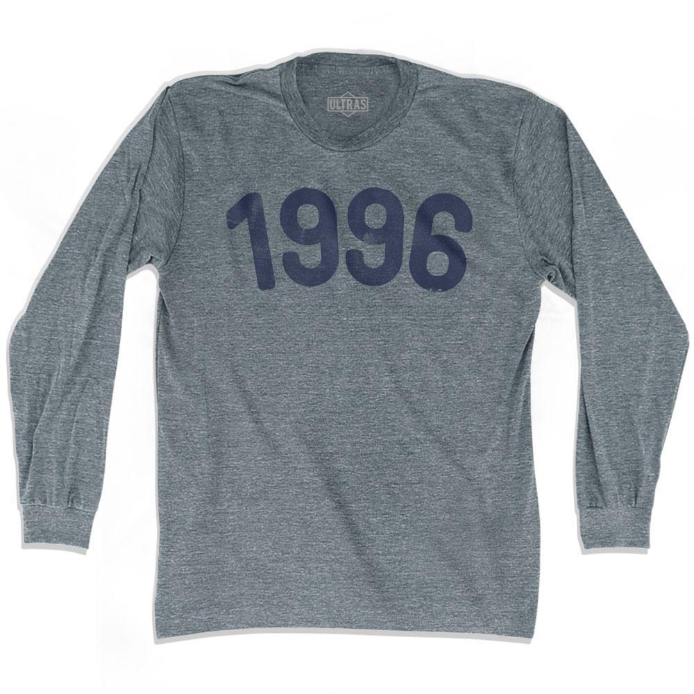 1996 Year Celebration Adult Tri-Blend Long Sleeve T-shirt