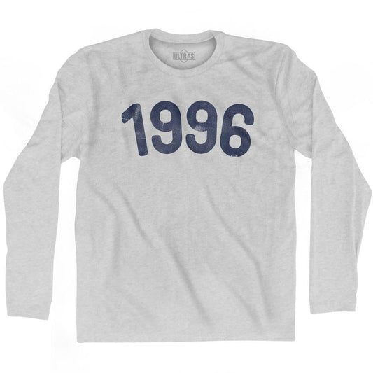 1996 Year Celebration Adult Cotton Long Sleeve T-shirt