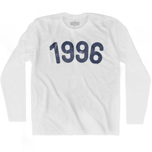 1996 Year Celebration Adult Cotton Long Sleeve T-shirt Style001