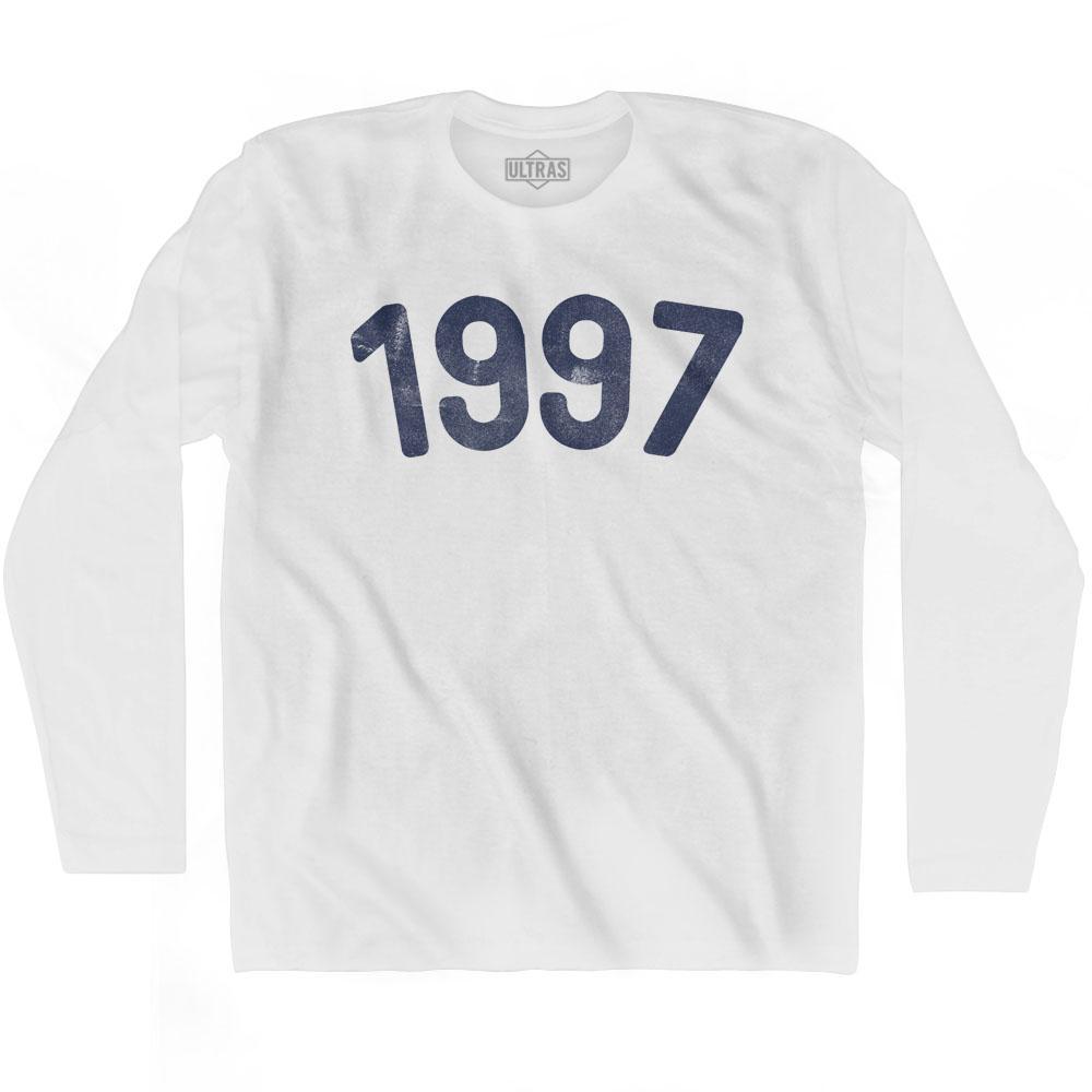 1997 Year Celebration Adult Cotton Long Sleeve T-shirt Style001