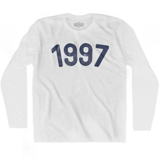 1997 Year Celebration Adult Cotton Long Sleeve T-shirt Style001