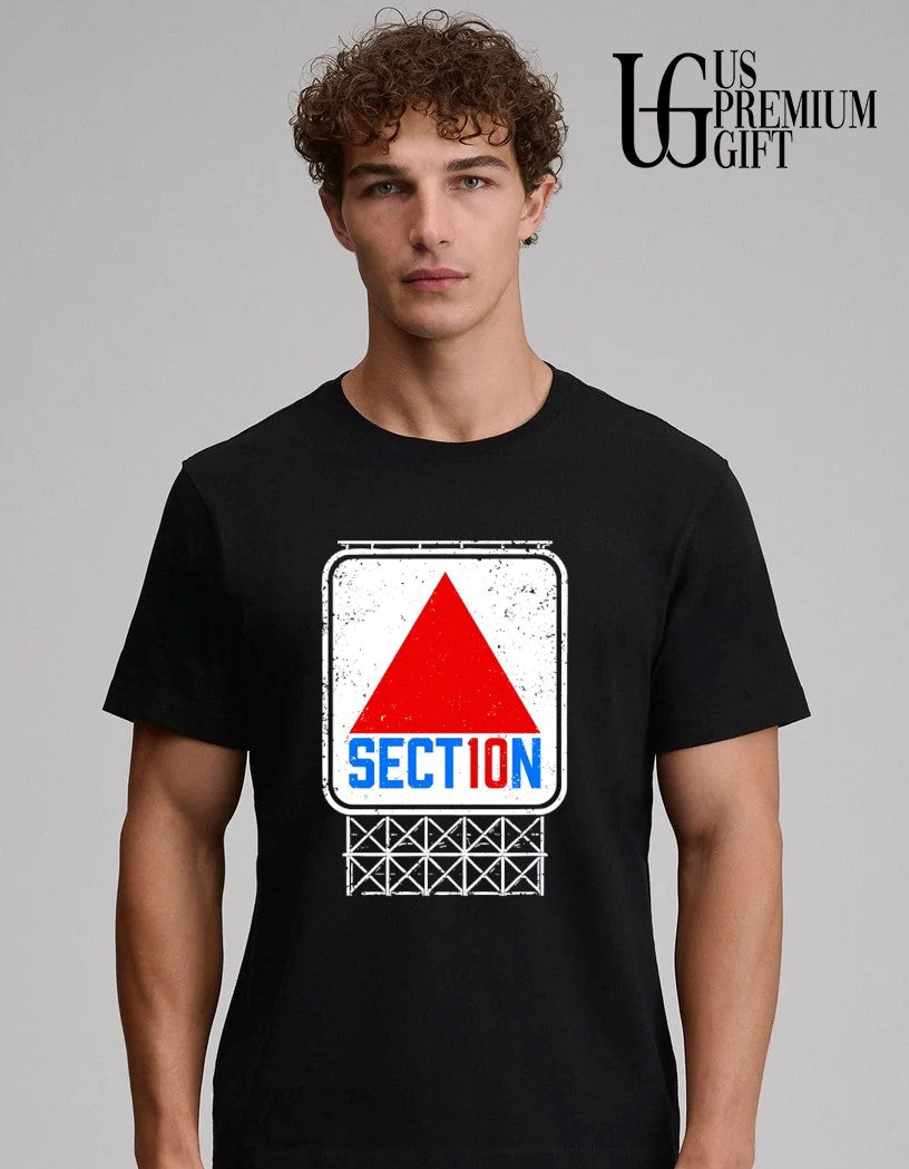 Section 10 Sign logo shirt