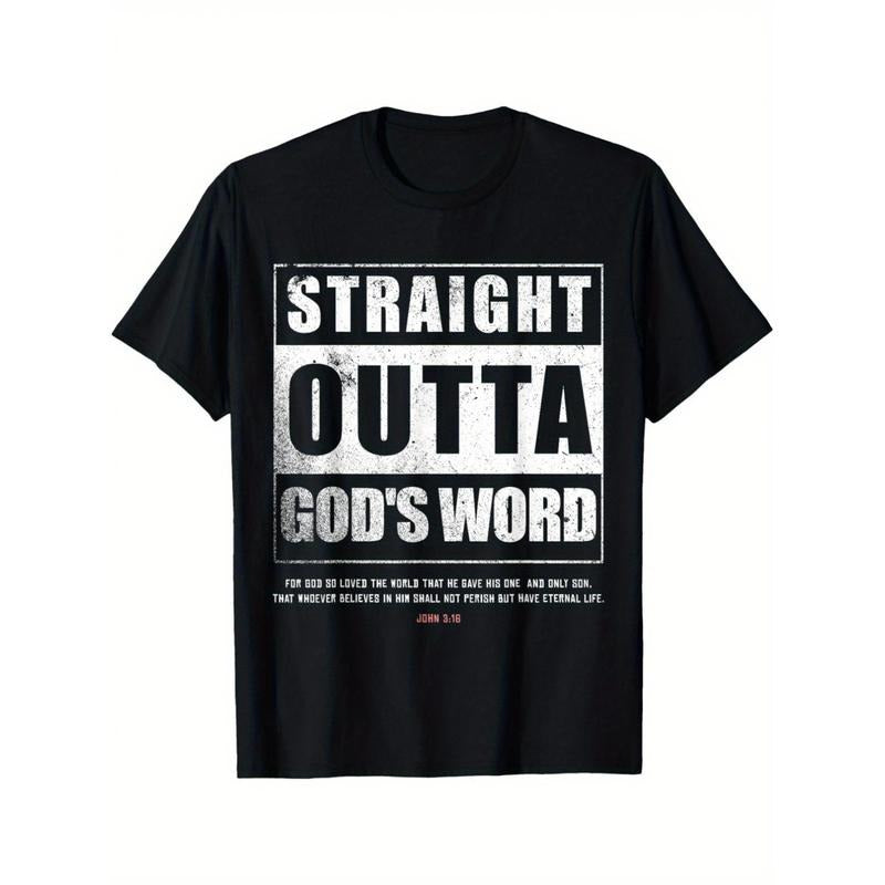 1pc Straight Outta Gods Word John 3 16 Jesus Christian Lord T-Shirt made in usa Hoodie, Sweatshirt | UrbanDripWear.com