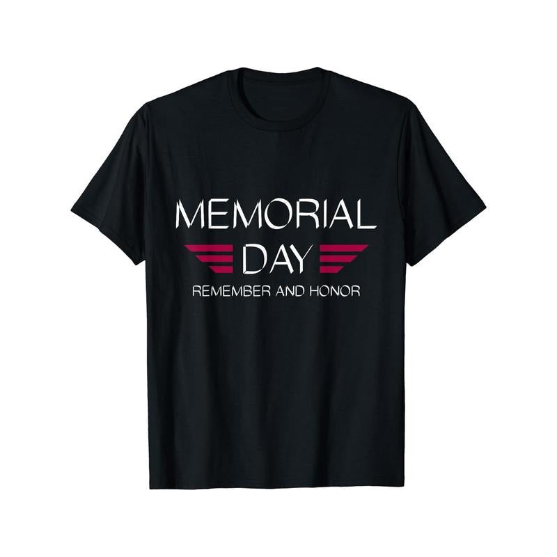 1pcs Memorial Day Remember And Honor Gifts Apparel Unisex T-shirt Hoodie, Sweatshirt | UrbanDripWear.com